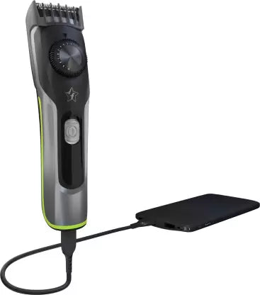 Flipkart SmartBuy UltraCut Runtime: 45 min Trimmer for men  (Black, Silver) Flipkart SmartBuy UltraCut Runtime: 45 min Trimmer for men  (Black, Silver)